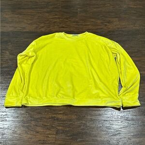 Theo & Spence Women's Yellow Long Sleeve Top Size M